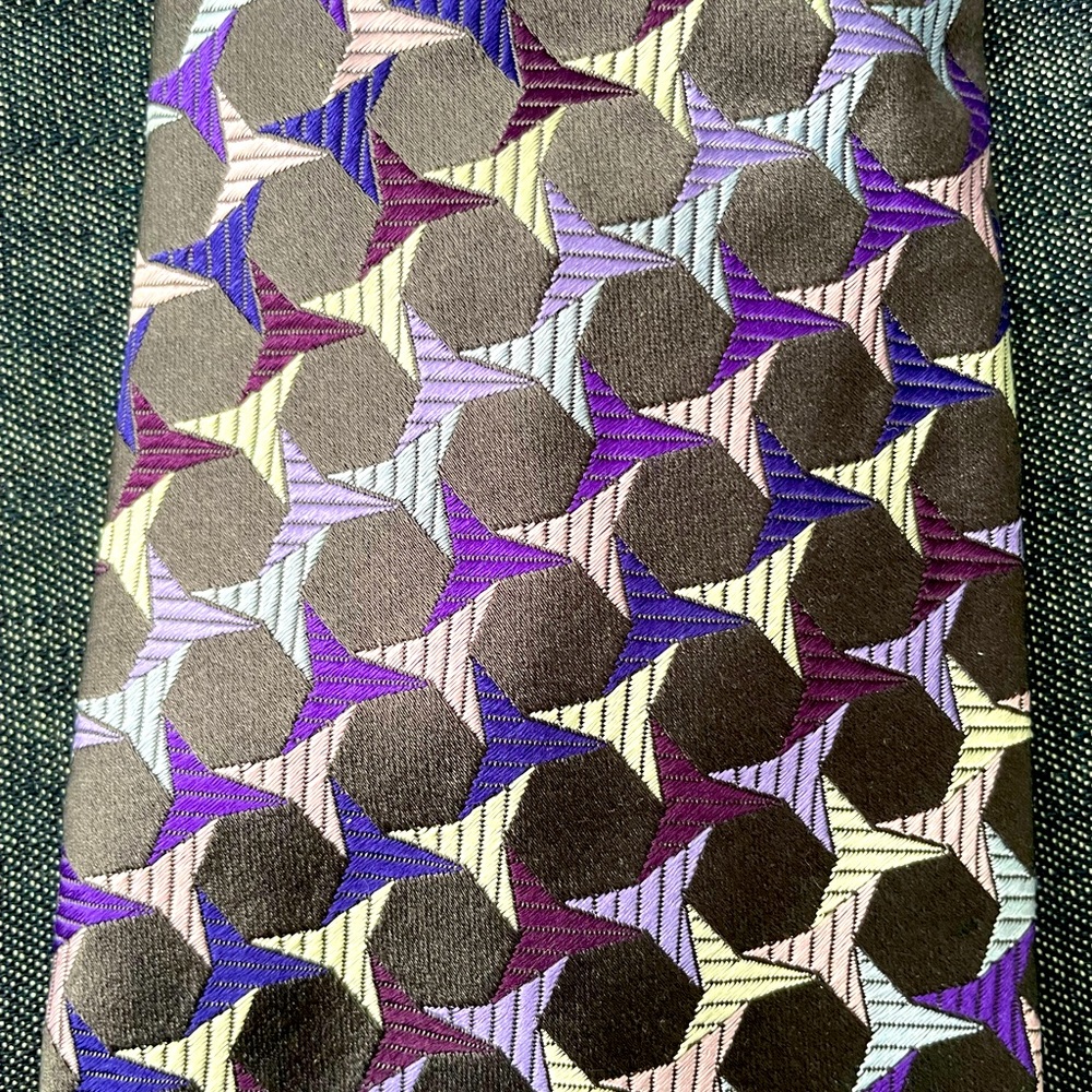 Duchamp silk tie